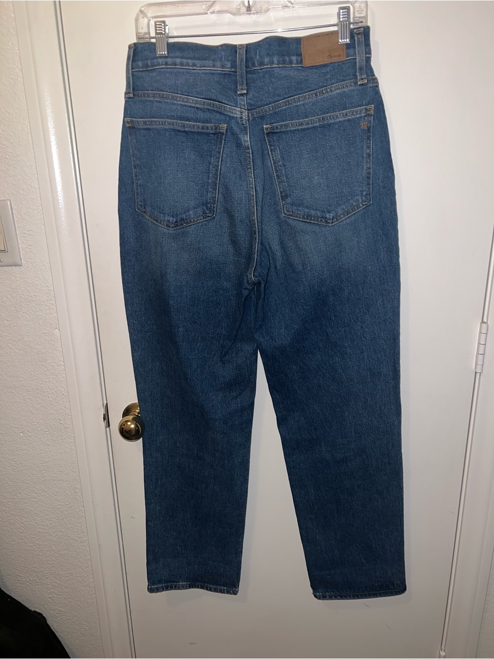 Madewell The Perfect Vintage Straight Jeans Size 28 Medium Wash High Rise - Picture 4 of 7